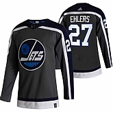 Winnipeg Jets 27 Nikolaj Ehlers Black Adidas 2020-21 Reverse Retro Alternate Jersey Dzhi,baseball caps,new era cap wholesale,wholesale hats